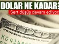 dolarda düşüş