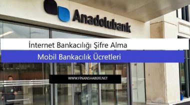 ANADOLU BANK İnternet Bankacılığı Şifre Alma