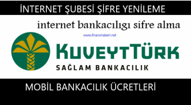 KUVEYT TÜRK İnternet Bankacılığı Şifre Alma