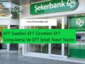 Şekerbank eft