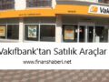 vakıfbank satılık araçlar