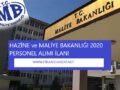 2020 Maliye