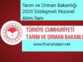 2020 Tarım