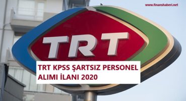 TRT Personel Alımı 2020