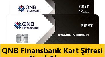 Finansbank Kart Şifresi Alma Şifre Yenileme