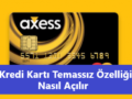 Akbank Kredi Kartı Temassız Ödeme Açma