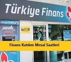 Türkiye Finans Çalışma Saatleri