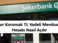 Döviz dönüşümlü Kur Korumalı TL Mevduat Hesabı