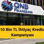 Finansbank 10 TL İhtiyaç Kredisi