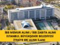 İBB ZABITA memuru alımı
