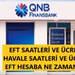 QNB finansbank eft ücretleri