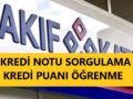vakıf katılım kredi notu öğrenme