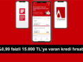 %0,99 faizli 15.000 TL’ye varan kredi fırsatı!