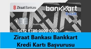 Ziraat Bankası Bankkart Kredi Kartı Başvurusu