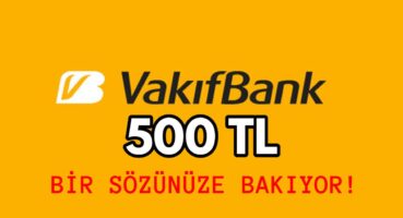 Vakıfbank Sözünle Kazan Kampanyası