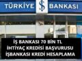 İşbank_ihtiyaç_kredisi_hesaplama