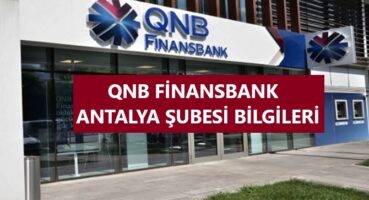 QNB Finansbank Antalya Şubesi