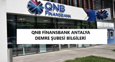 QNB Finansbank Demre Şubesi