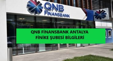 QNB Finansbank Finike Şubesi