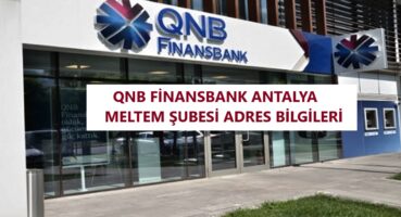 QNB Finansbank Meltem Şubesi