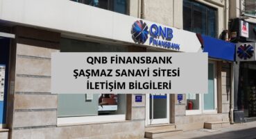 QNB Finansbank Şaşmaz Sanayi Sitesi Şubesi