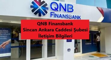 Finansbank Sincan Ankara Caddesi Şubesi Bilgileri
